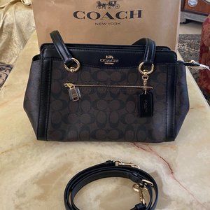 COACH C2851 Kailey Carryall Signature Canvas Brown